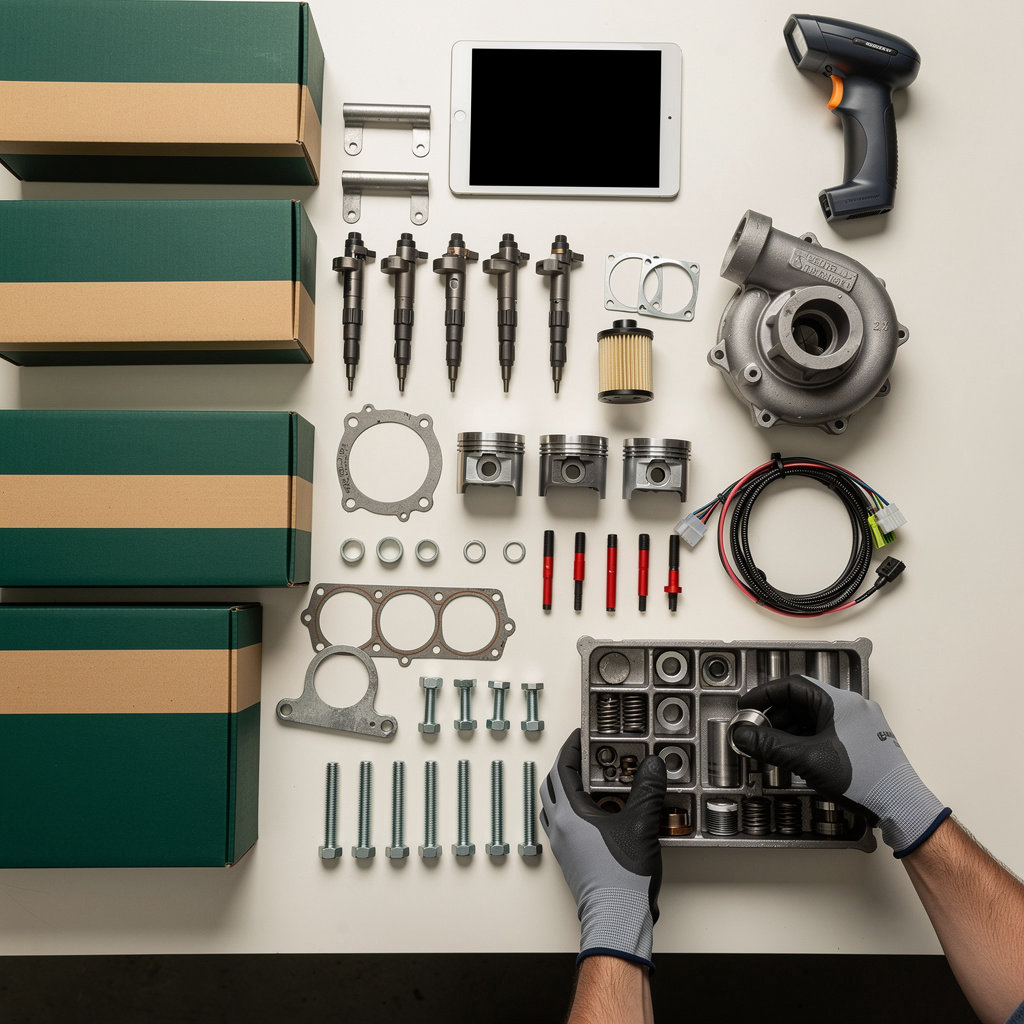 Jumanje Power Parts diesel engine components and industrial equipment - professional aftermarket parts supplier